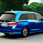 Okay, I'll generate three SDXL prompts based on the provided text, focusing on Honda Odyssey ownership costs in Bangladesh.